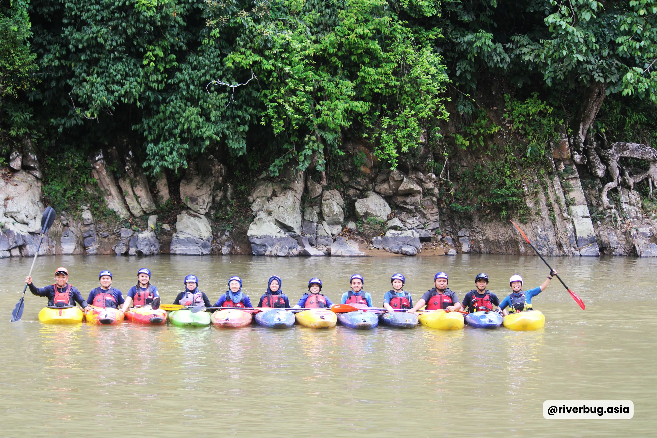 White water kayak discovery